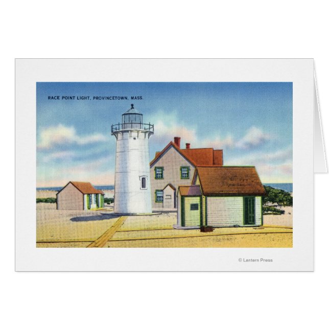 Vue du phare de Race Point (Devant horizontal)