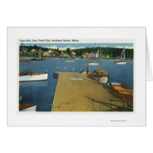 Vue du port de East Side Yacht Club