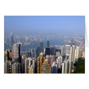 vue du port de hong kong