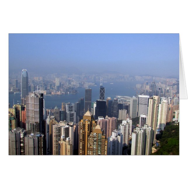 vue du port de hong kong (Devant horizontal)