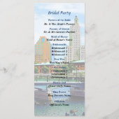 Vue Du Programme De Mariage Du Parc Waterplace (Dos)