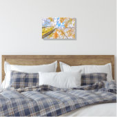 Vue du sol de la forêt toile étirée (Insitu(Chambre))