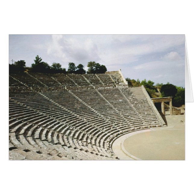 Vue du théâtre, c.360 av. (Devant horizontal)