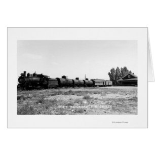 Vue du train de la Virginia & Truckee
