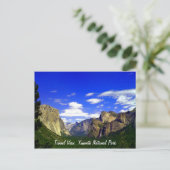 Vue du tunnel, carte postale du parc national Yose (Debout devant)