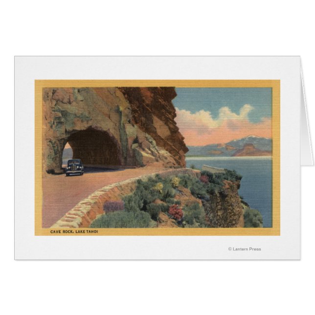 Vue du tunnel de Cave Rock depuis Hwy (Devant horizontal)