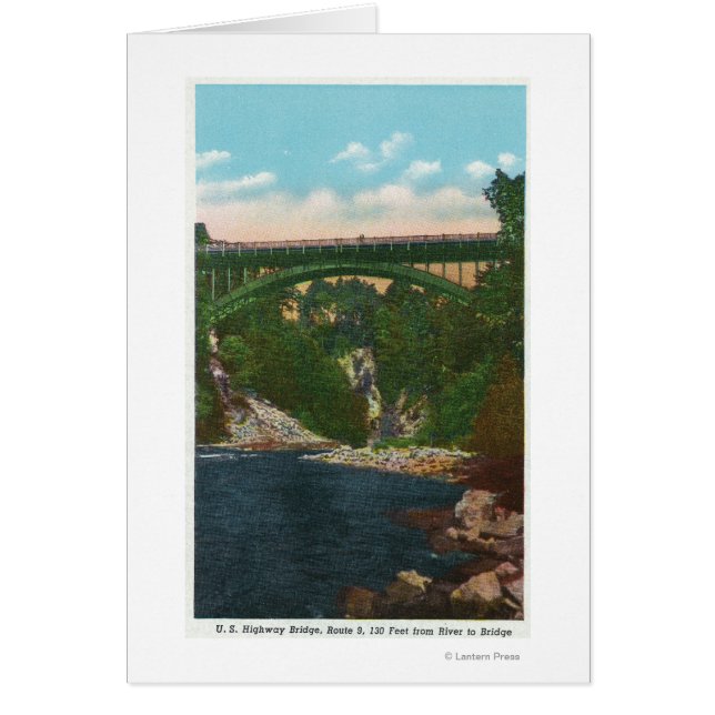 Vue du US Hwy Bridge, Route 9 (Devant)