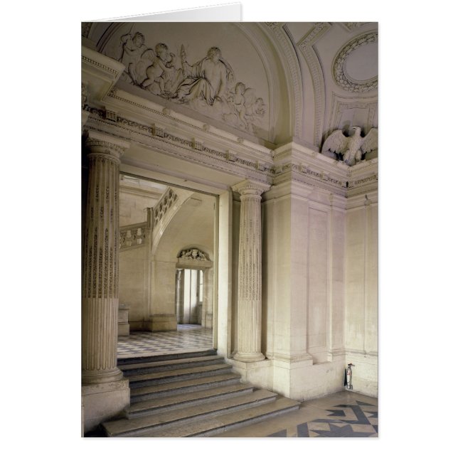 Vue du vestibule central, construit 1642-51 (Devant)