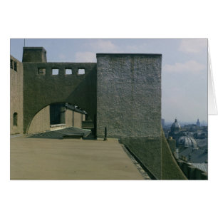 Vue d'un arc de toit de l'ouest, construit 1897-99