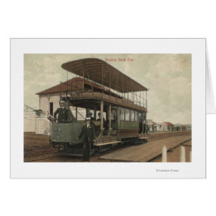 Vue d'un téléphérique à deux ponts