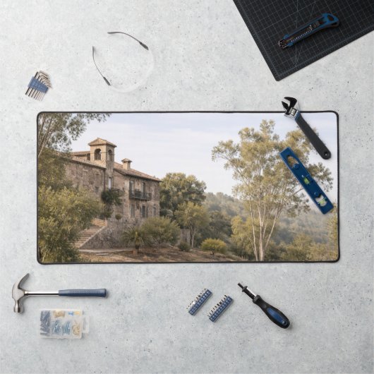 Vue d'une villa près de Tolède, Espagne (Poste de travail)