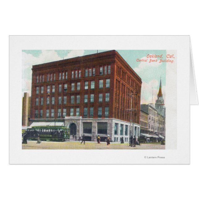Vue extérieure de Central Bank BldgOakland, CA (Devant horizontal)
