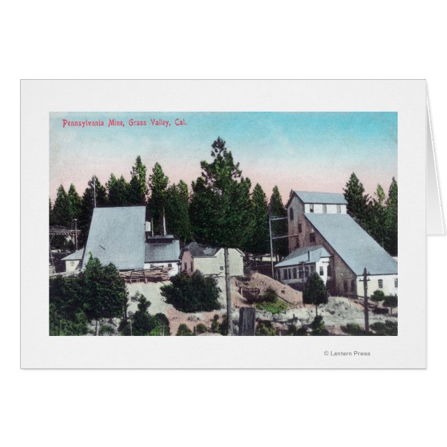 Vue extérieure de la mine de Pennsylvanie (Devant horizontal)