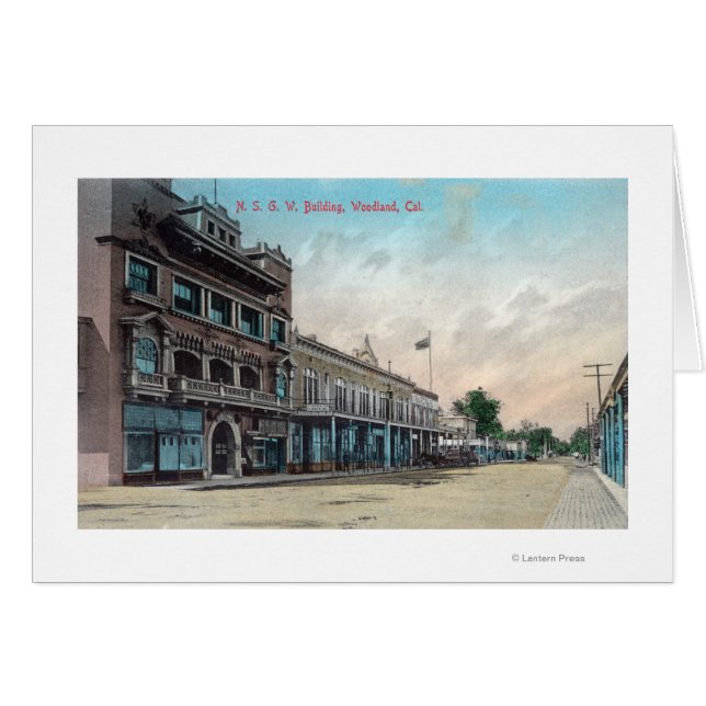 Vue extérieure de l'édifice NSGW Woodland, CA (Devant horizontal)