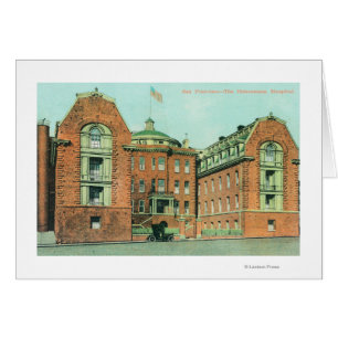 Vue extérieure de l'hôpital Hahnemann