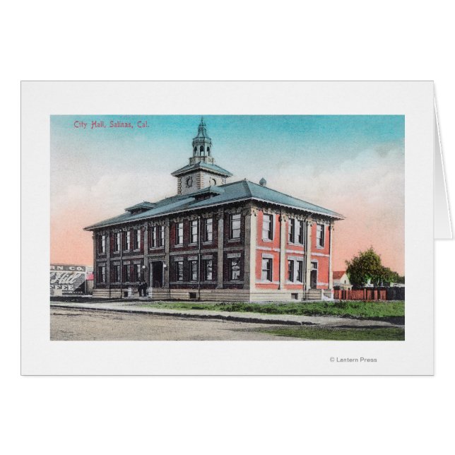 Vue extérieure de l'hôtel de ville Salinas, CA (Devant horizontal)