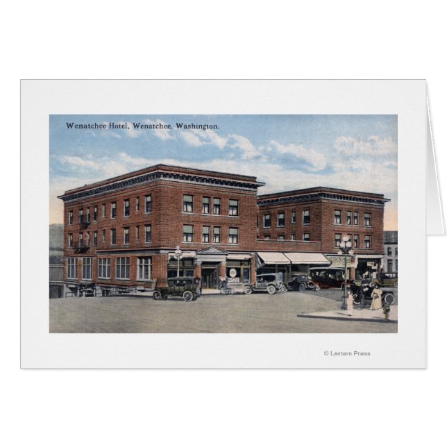Vue extérieure de l'hôtel Wenatchee (Devant horizontal)