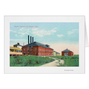 Vue extérieure de l'usine de sucre