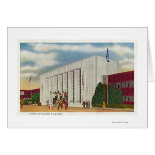 Vue extérieure du bâtiment d'administration
