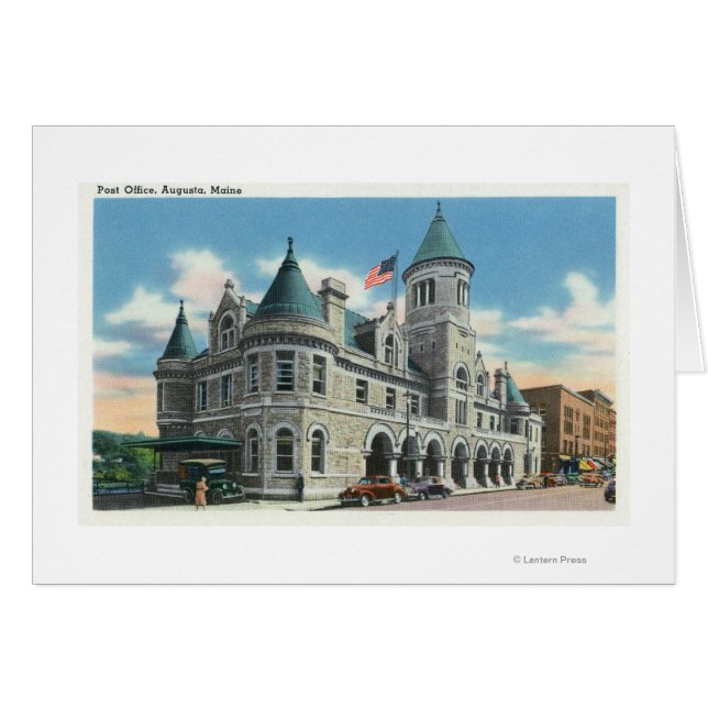 Vue extérieure du bureau de poste 4 (Devant horizontal)