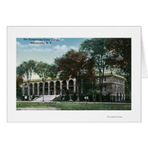 Vue extérieure du gymnase de Union College