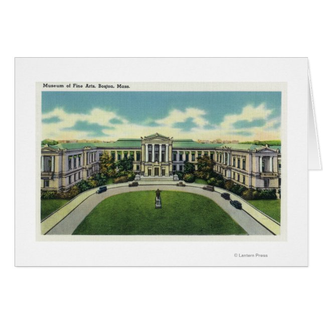 Vue extérieure du Musée des Beaux-Arts # 2 (Devant horizontal)