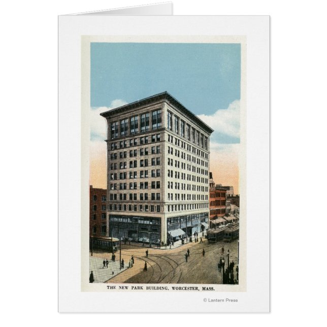 Vue extérieure du nouvel édifice du parc (Devant)