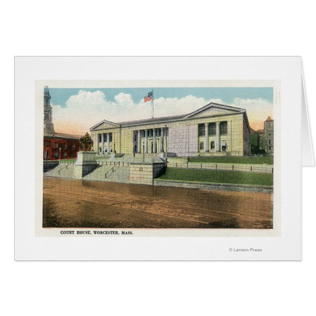 Vue extérieure du palais de justice (Devant horizontal)