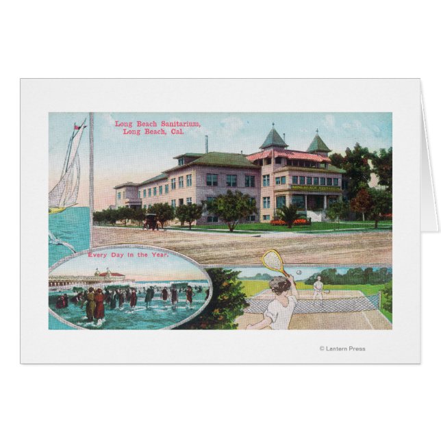 Vue extérieure du solarium de Long Beach (Devant horizontal)