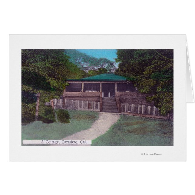 Vue extérieure d'un chaletCazadero, CA (Devant horizontal)