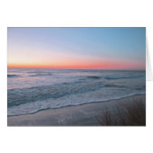 Vue frontale sur la plage (Devant horizontal)