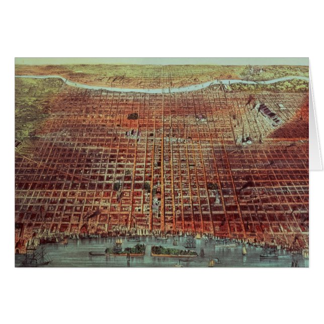 Vue générale de Philadelphie, 1875 (Devant horizontal)