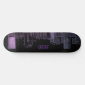 vue panoramique de Denver 5280 skateboard (Horz)