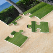 Vue pittoresque des cocotiers Jigsaw Puzzle (Côté)