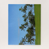Vue pittoresque des cocotiers Jigsaw Puzzle (Vertical)