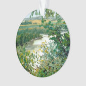 Vue pittoresque sur le Mississippi depuis le Bluff (devant)