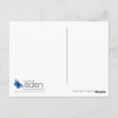 Vue rurale, carte postale République Dominicaine (Dos)