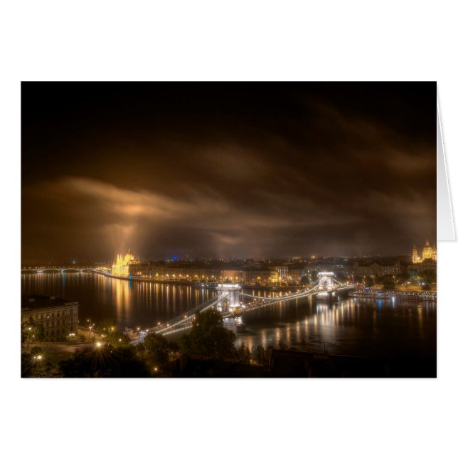 Vue sur Budapest depuis le château de Buda (Devant horizontal)