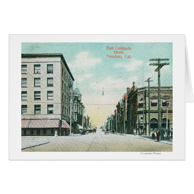 Vue sur East Colorado Street (Devant horizontal)