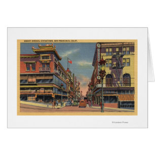 Vue sur Grant Avenue, Chinatown