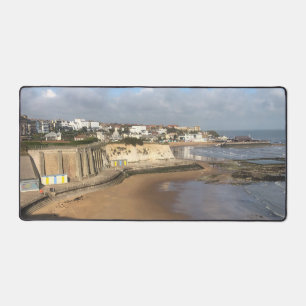 Vue sur la côte à Broadstairs, Thanet, à Kent
