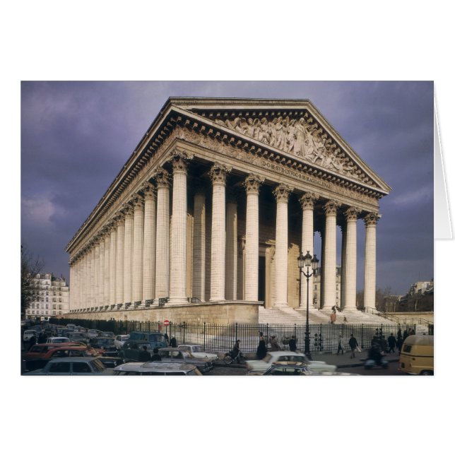 Vue sur la façade de La Madeleine (Devant horizontal)