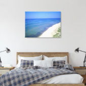 Vue sur la plage 1 sur Toile (Insitu(Chambre))