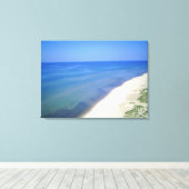 Vue sur la plage 1 sur Toile (Insitu (Plancher de Bois))