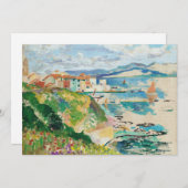 Vue sur la Ponche, Saint-Tropez | Henri Manguin (Voorkant / Achterkant)