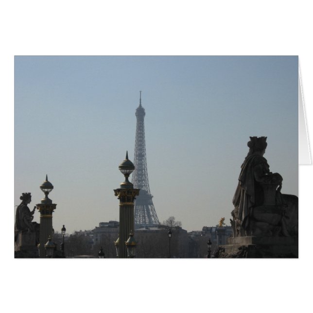 Vue sur la Tour Eiffel (Devant horizontal)