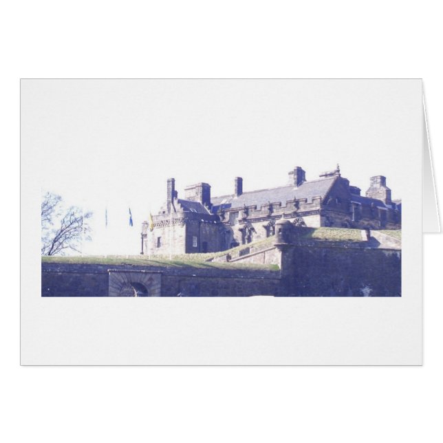 Vue sur le château de Stirling (Devant horizontal)