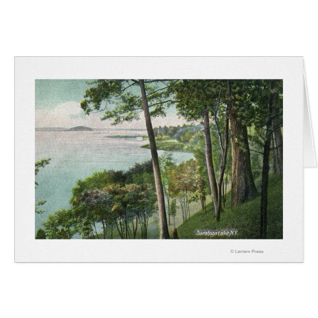 Vue sur le lac Saratoga # 2 (Devant horizontal)