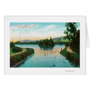 Vue sur le lac Stowe au Golden Gate Park