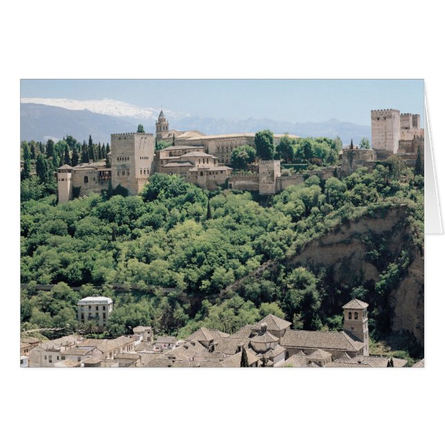 Vue sur le Palais de l'Alhambra (Devant horizontal)